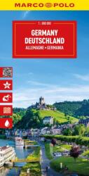 Germany Marco Polo Map (ISBN: 9783575022905)