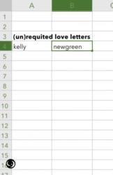 Unrequited Love Letters (ISBN: 9781916632264)