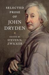 Selected Prose of John Dryden (ISBN: 9781009360326)