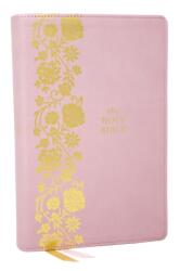 KJV Personal Size Large Print End-of-Verse Reference Bible, Pink Leathersoft, Red Letter, Comfort Print (ISBN: 9781400347889)
