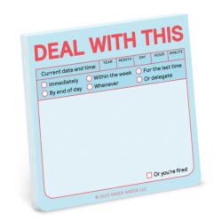 Knock Knock Deal with This Sticky Note (ISBN: 9781683492955)