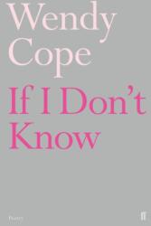 If I Don't Know (ISBN: 9780571209552)