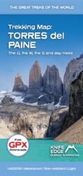 Torres del Paine: Trekking Map (ISBN: 9781912933563)