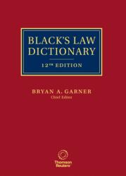Blacks Law Dictionary (ISBN: 9798350290899)