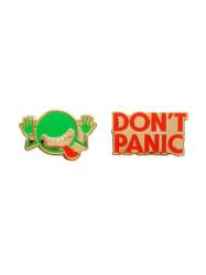 Hitchhiker's Guide to the Galaxy Enamel Pin Set - Pin Set of 2 (ISBN: 9780593273944)