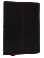 NKJV-NET Parallel New Testament with NET Translators' Notes, Black Leathersoft, Red Letter, Comfort Print (ISBN: 9781400346165)