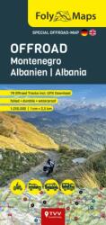 FolyMaps OFFROAD Montenegro | Albanien 1: 250 000 (ISBN: 9783965990807)