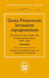 Gesta Francorum Ierusalem expugnantium (ISBN: 9780192872821)