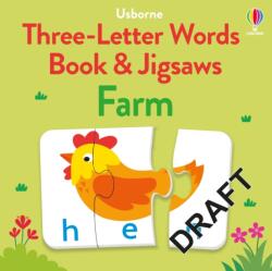 First Words Jigsaw Book. Farm (ISBN: 9781803704913)