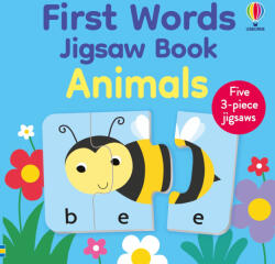 First Words Jigsaw Book. Animals (ISBN: 9781803704906)
