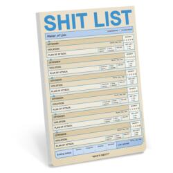 Knock Knock Shit List Pad (ISBN: 9781683493846)