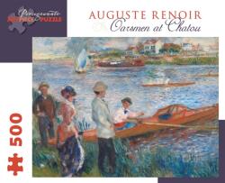 Oarsmen at Chatou Auguste Renoir 500-Piece Jigsaw Puzzle (ISBN: 9780764965760)