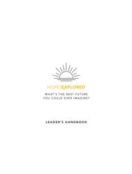 Hope Explored Leader's Handbook (ISBN: 9781784986810)