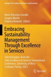 Embracing Sustainability Management Through Excellence in Services (ISBN: 9783031651175)
