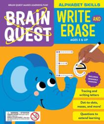 Brain Quest Write and Erase: Alphabet Skills - WORKMAN KIDS (ISBN: 9781523533176)