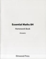 Essential Maths 8H Homework Answers (ISBN: 9781906622145)