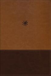 NBLA, Biblia Cronologica de Estudio, Interior a cuatro colores, Leathersoft, dos tonos cafe, Comfort Print (ISBN: 9780829774375)