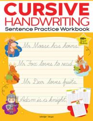 Cursive Handwriting: Sentence: Practice Workbook for Children - Wonder House Books (ISBN: 9789390183791)
