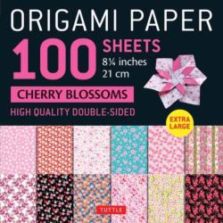 Origami Paper 100 Sheets Cherry Blossoms 8 1/4 (ISBN: 9780804857390)