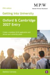Getting into University: Oxford and Cambridge 2027 Entry (ISBN: 9781911724896)