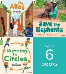 Oxford Reading Tree Green Sparks: Level 6 LEVEL 6 PACK of 6 (ISBN: 9781382057288)