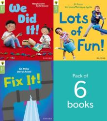 Oxford Reading Tree Green Sparks: level 2 LEVEL 2 PACK of 6 (ISBN: 9781382056960)