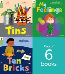 Oxford Reading Tree Green Sparks: Level 1 LEVEL 1 PACK of 6 (ISBN: 9781382056809)