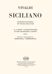 SICILIANO HEGEDűRE ÉS ZONGORÁRA (ISBN: 9786300184084)