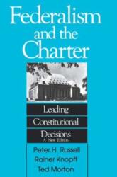 Federalism and the Charter (ISBN: 9780886290870)
