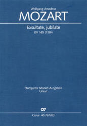 EXSULTATE, JUBILATE KV 165 (ISBN: 9786300186774)