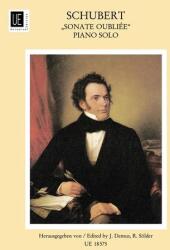 SONATE OUBLIÉE" D 916B FÜR PIANO (ISBN: 9786310200965)