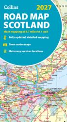 Collins Road Map of Scotland 2027 (ISBN: 9780008779078)