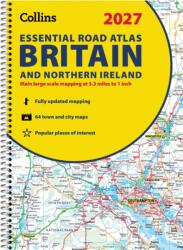 Collins Essential Road Atlas Britain and Northern Ireland 2027 (ISBN: 9780008779030)