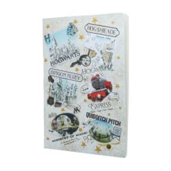 The Wizarding World (Harry Potter Collection) A4 Lined Cahier (ISBN: 9781408765746)