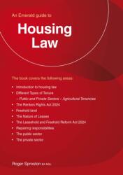 An Emerald Guide to Housing Law (ISBN: 9781802364699)
