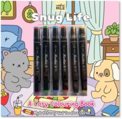 Snug Life: A Cosy Colouring Book and Markers (ISBN: 9781923457591)