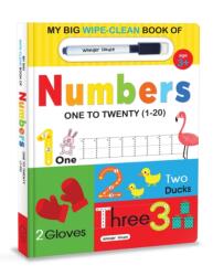 MY BIG WIPE & CLEAN BOOK OF NUMBERS FOR (ISBN: 9789354401121)