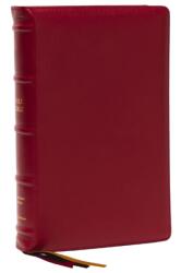KJV Holy Bible: Large Print Single-Column with 43, 000 End-of-Verse Cross References, Red Goatskin Leather, Premier Collection, Personal Size, Thumb Indexed: King James Version (ISBN: 9780785295174)
