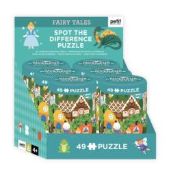 Spot the Difference Puzzle: Fairy Tales CDU of 6 (ISBN: 9781797243542)