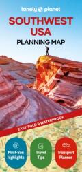 Lonely Planet Southwest USA Planning Map (ISBN: 9781788686099)