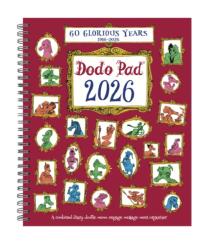 The Dodo Pad Original Desk Diary 2026 - Week to View, Calendar Year Diary (ISBN: 9780857703477)