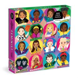 Little Feminist: Modern Icons 500 Piece Family Puzzle (ISBN: 9780735387669)