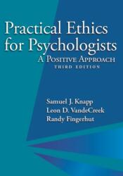 Practical Ethics for Psychologists (ISBN: 9781433827457)