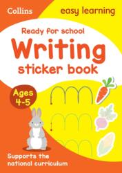 Ready for school: writing Sticker Book Ages 4-5 (ISBN: 9780008775315)