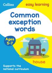 Common exception words Activity book Ages 5-7 (ISBN: 9780008775285)
