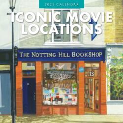 Iconic Movie Locations 2025 Square Wall Calendar (ISBN: 9781804426968)
