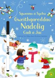 Sgwennu a Sychu - Gweithgareddau Nadolig Cadi a Jac / Cadi and Jac's Wipe-clean Christmas Activities (ISBN: 9781801064354)