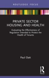 Private Sector Housing and Health (ISBN: 9781032693057)