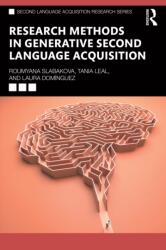 Research Methods in Generative Second Language Acquisition (ISBN: 9780367750206)
