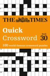 The Times Quick Crossword Book 30 (ISBN: 9780008748821)